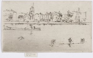 Chelsea (Mémorial) 1887 - James Abbott McNeill Whistler